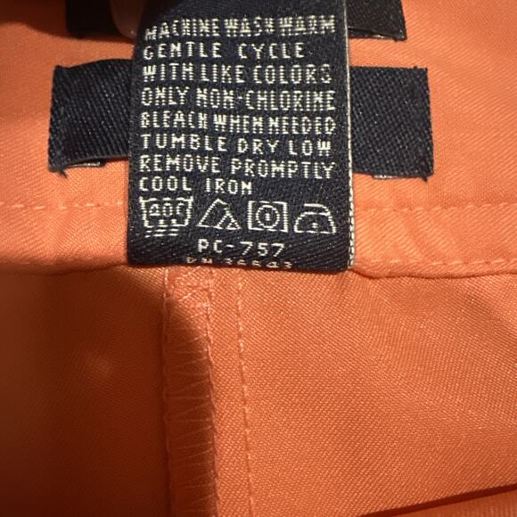 Women’s Izod Tennis golf skorts salmon pink Size 10 - Side Zipper - Picture 3 of 7